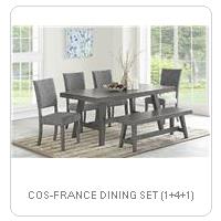 COS-FRANCE DINING SET (1+4+1)